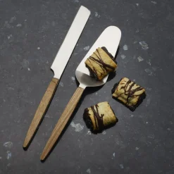 Towle® Living Acacia Wood Handle Cake Knife- Cake Knives And Servers