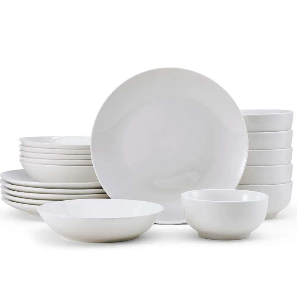 Studio Nova Alexis 18 Piece Dinnerware Set, Service for 6- Dinnerware Service For 6