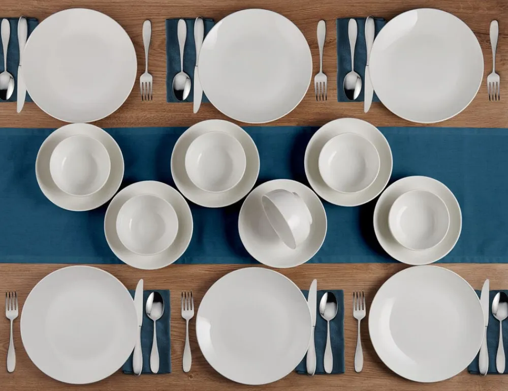 Studio Nova Alexis 18 Piece Dinnerware Set, Service for 6- Dinnerware Service For 6