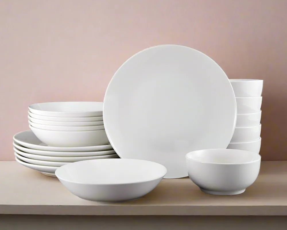 Studio Nova Alexis 18 Piece Dinnerware Set, Service for 6- Dinnerware Service For 6