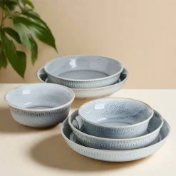 Pfaltzgraff® Amara Smoke 6 Piece Dinnerware Bowl Set, Service for 2- Soup Cereal Bowls