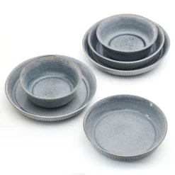 Pfaltzgraff® Amara Smoke 6 Piece Dinnerware Bowl Set, Service for 2- Soup Cereal Bowls