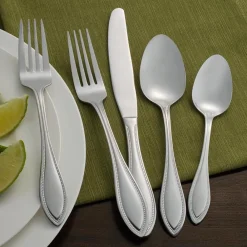 Pfaltzgraff® American Bead 53 Piece Flatware Set, Service for 8- Sets