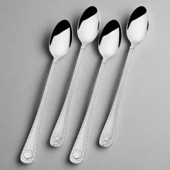 Towle® Everyday Antigua Frost Set of 4 Iced Beverage Spoons- Openstock|Sets