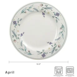 Pfaltzgraff® April Set of 4 Dinner Plates- Dinner Plates