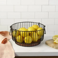 Gourmet Basics® Ashford Centerpiece Fruit Storage Basket- Decor|Fruit And Storage Baskets