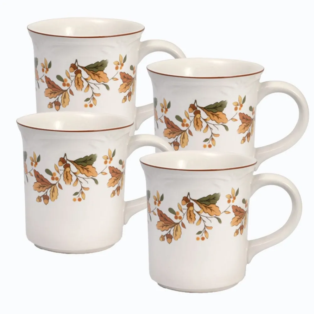 Pfaltzgraff® Autumn Berry Set of 4 Mugs- Coffee Mugs