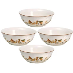 Pfaltzgraff® Autumn Berry Set of 4 Soup Cereal Bowls- Soup Cereal Bowls