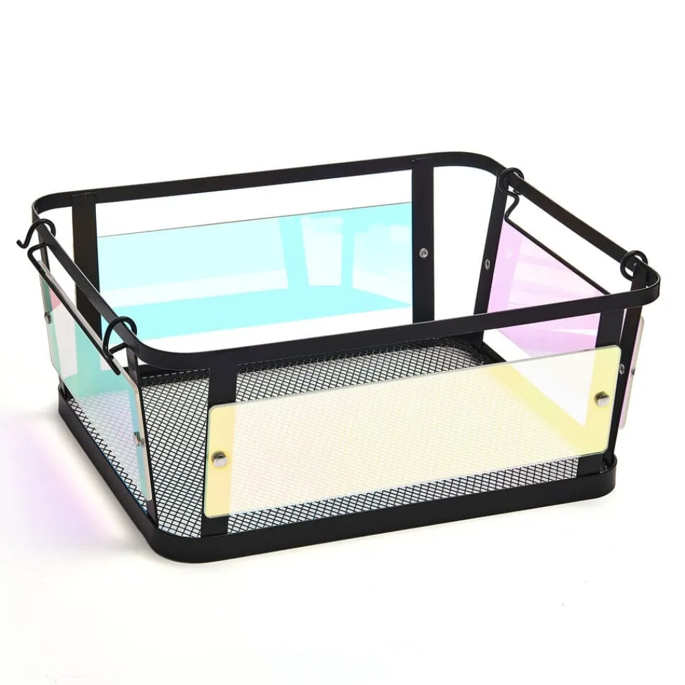Gourmet Basics® Ava Iridescent Stackable Storage Basket- Fruit And Storage Baskets