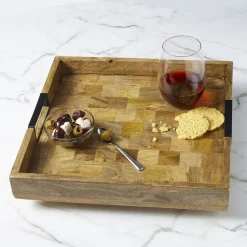 Gourmet Basics® Avery Square Lazy Susan Serve Tray- Lazy Susans