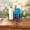 Gourmet Basics® Avilla Picnic Storage Caddy- Flatware Caddies|Fruit And Storage Baskets