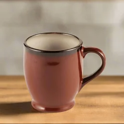 Gourmet Basics® Belmont Red Mug- Coffee Mugs