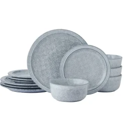 Pfaltzgraff® Blooming Meadow Blue 12 Piece Dinnerware Set, Service for 4- Dinnerware Service For 4