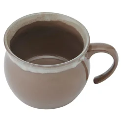 Pfaltzgraff® Brown Banded Jumbo Soup Mug- Coffee Mugs|Soup Cereal Bowls