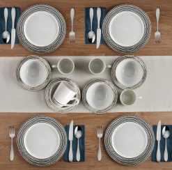 Pfaltzgraff® Bryson White 16 Piece Dinnerware Set, Service for 4- Dinnerware Service For 4