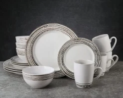 Pfaltzgraff® Bryson White 16 Piece Dinnerware Set, Service for 4- Dinnerware Service For 4