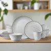 Pfaltzgraff® Bumble Bee White 16 Piece Dinnerware Set, Service for 4- Dinnerware Service For 4