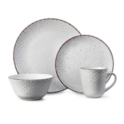 Pfaltzgraff® Bumble Bee White 16 Piece Dinnerware Set, Service for 4- Dinnerware Service For 4
