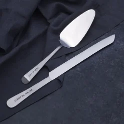Towle® Living Cake Knife and Server Set- Cake Knives And Servers