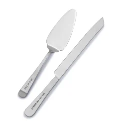Towle® Living Cake Knife and Server Set- Cake Knives And Servers