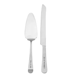Towle® Living Cake Knife and Server Set- Cake Knives And Servers