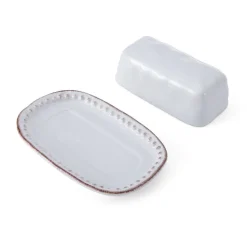 Pfaltzgraff® Canyon Bead Covered Butter Dish- Butter Dishes