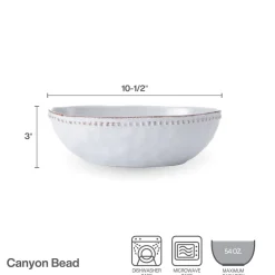 Pfaltzgraff® Canyon Bead Oval Serve Bowl- Serve Bowls