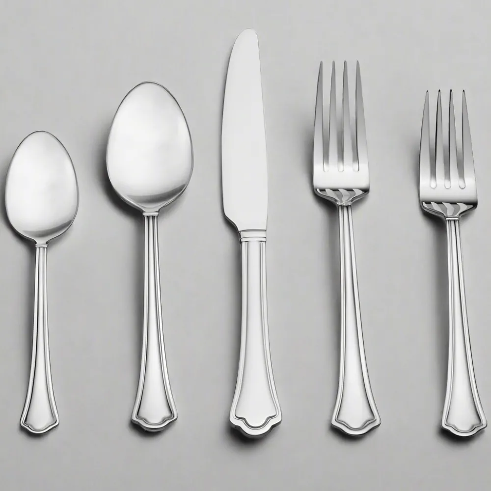 Pfaltzgraff® Capri Frost 53 Piece Flatware Set, Service for 8- Sets