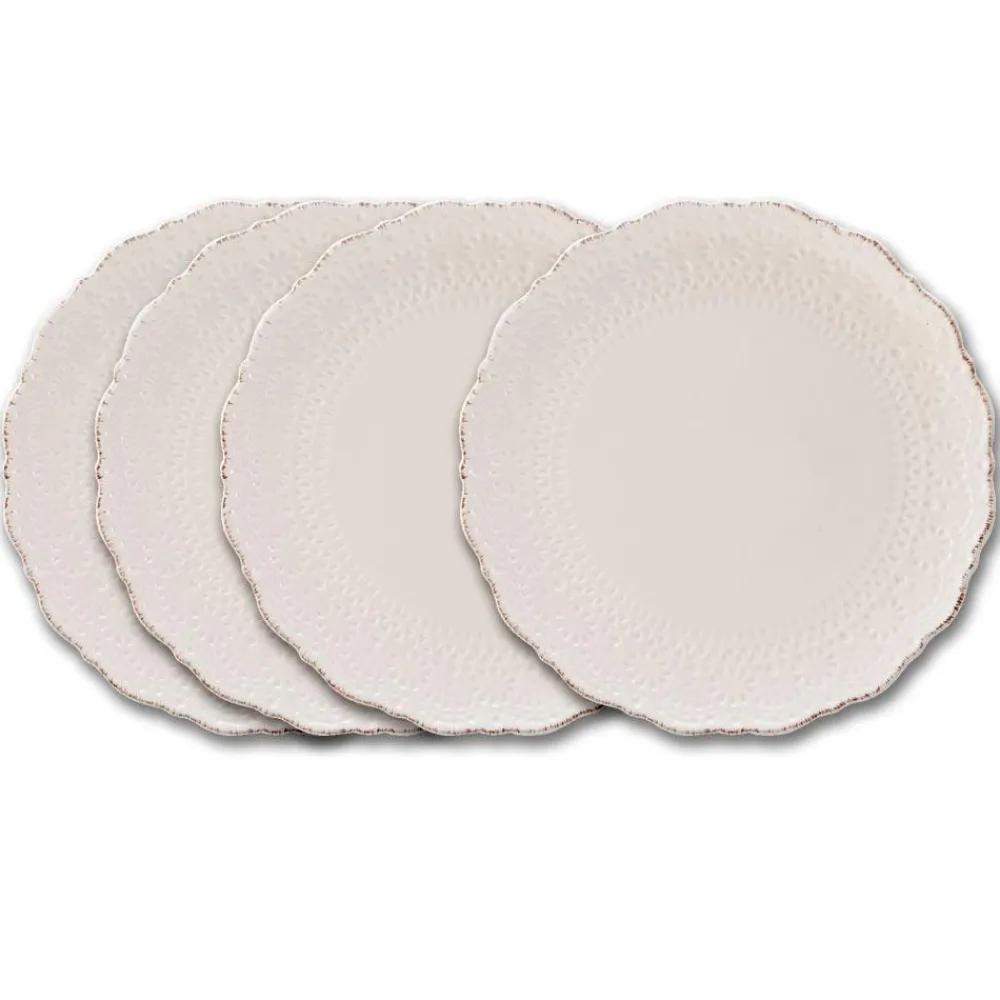 Pfaltzgraff® Chateau Cream Set of 4 Dinner Plates- Dinner Plates