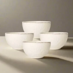 Pfaltzgraff® Chateau Cream Set of 4 Fruit Bowls- Fruit Bowls