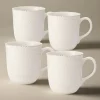 Pfaltzgraff® Chateau Cream Set of 4 Mugs- Coffee Mugs