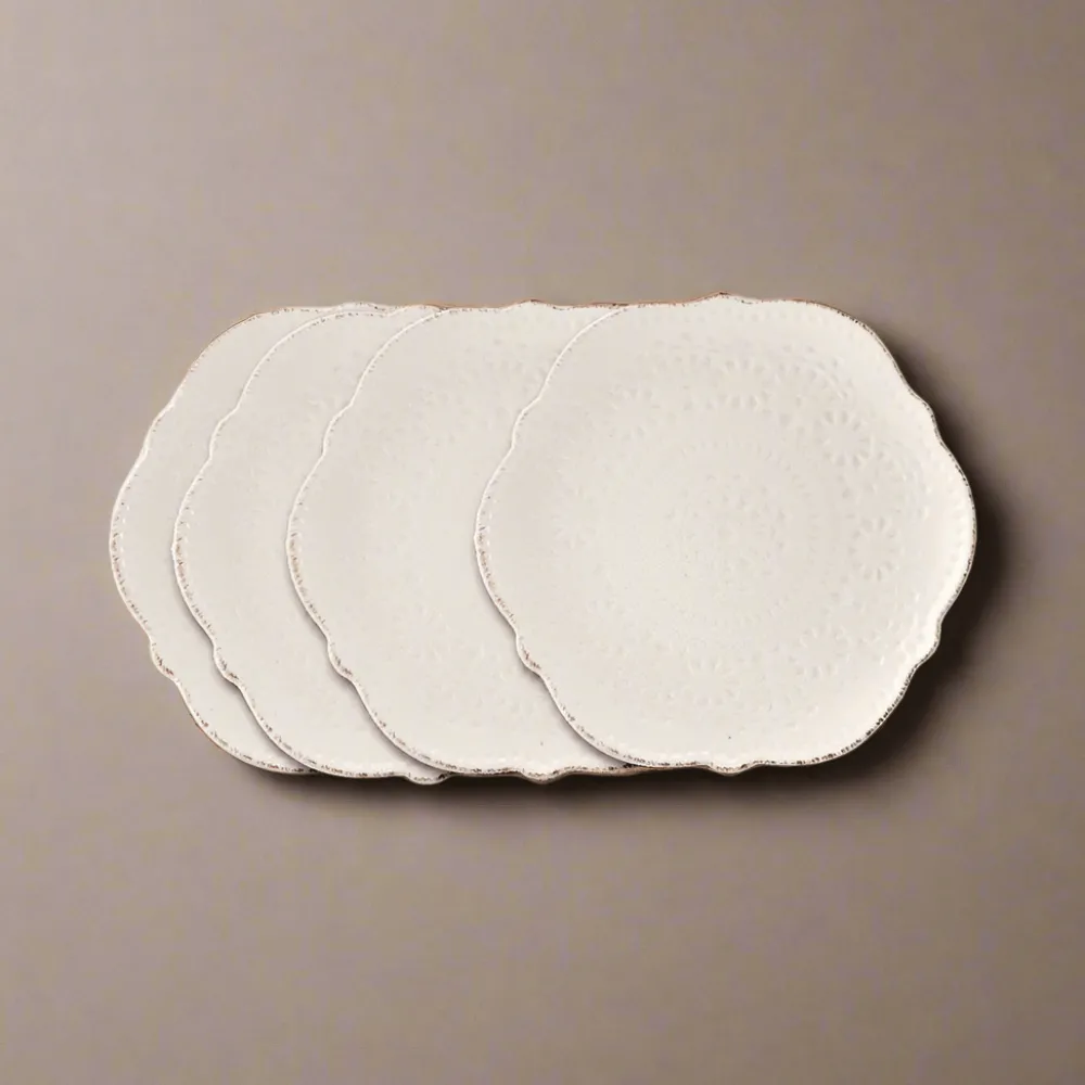 Pfaltzgraff® Chateau Cream Set of 4 Salad Plates- Salad Plates