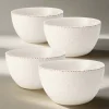 Pfaltzgraff® Chateau Cream Set of 4 Soup Cereal Bowls- Soup Cereal Bowls