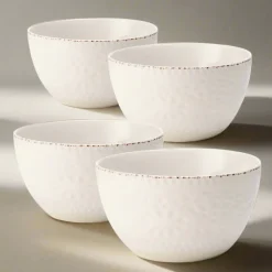 Pfaltzgraff® Chateau Cream Set of 4 Soup Cereal Bowls- Soup Cereal Bowls
