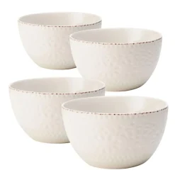 Pfaltzgraff® Chateau Cream Set of 4 Soup Cereal Bowls- Soup Cereal Bowls