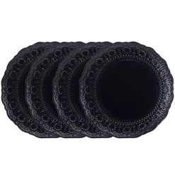 Pfaltzgraff® Chateau Midnight Set of 4 Dinner Plates- Dinner Plates