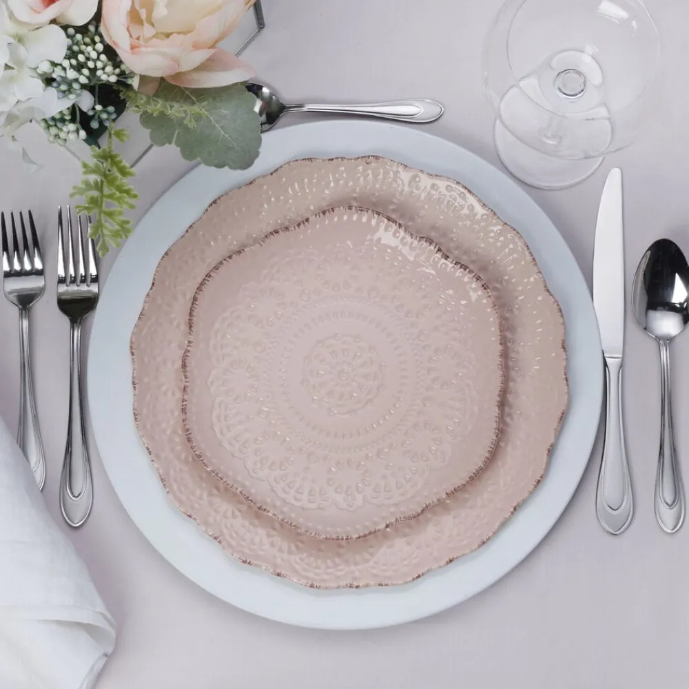 Pfaltzgraff® Chateau Pink 12 Piece Dinnerware Set, Service for 4- Dinnerware Service For 4