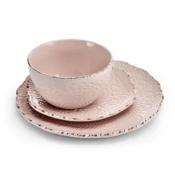 Pfaltzgraff® Chateau Pink 12 Piece Dinnerware Set, Service for 4- Dinnerware Service For 4