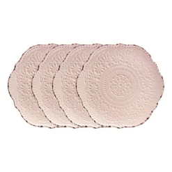 Pfaltzgraff® Chateau Pink Set of 4 Salad Plates- Salad Plates