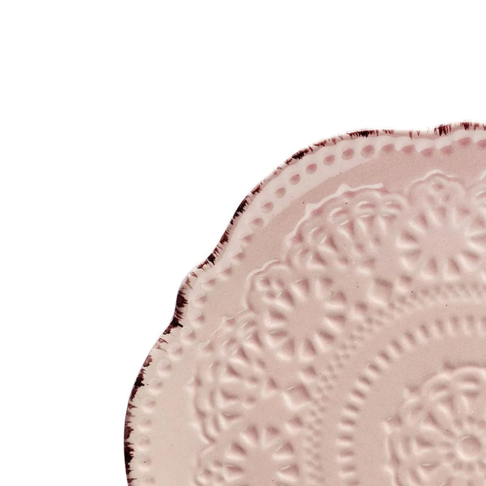 Pfaltzgraff® Chateau Pink Set of 4 Salad Plates- Salad Plates