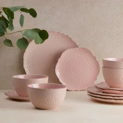 Pfaltzgraff® Chateau Pink Set of 4 Soup Cereal Bowls- Soup Cereal Bowls