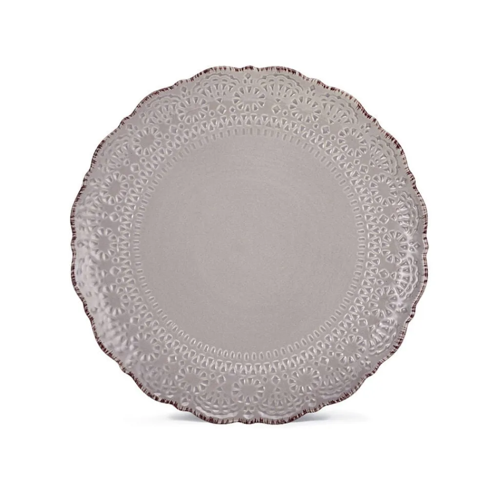 Pfaltzgraff® Chateau Smoke Set of 4 Dinner Plates- Dinner Plates