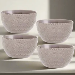 Pfaltzgraff® Chateau Smoke Set of 4 Soup Cereal Bowls- Soup Cereal Bowls