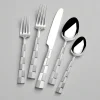 International® Silver Checkered Frost 20 Piece Flatware Set, Service for 4- Sets