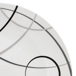 Studio Nova Circles 18 Piece Dinnerware Set, Service for 6- Dinnerware Service For 6