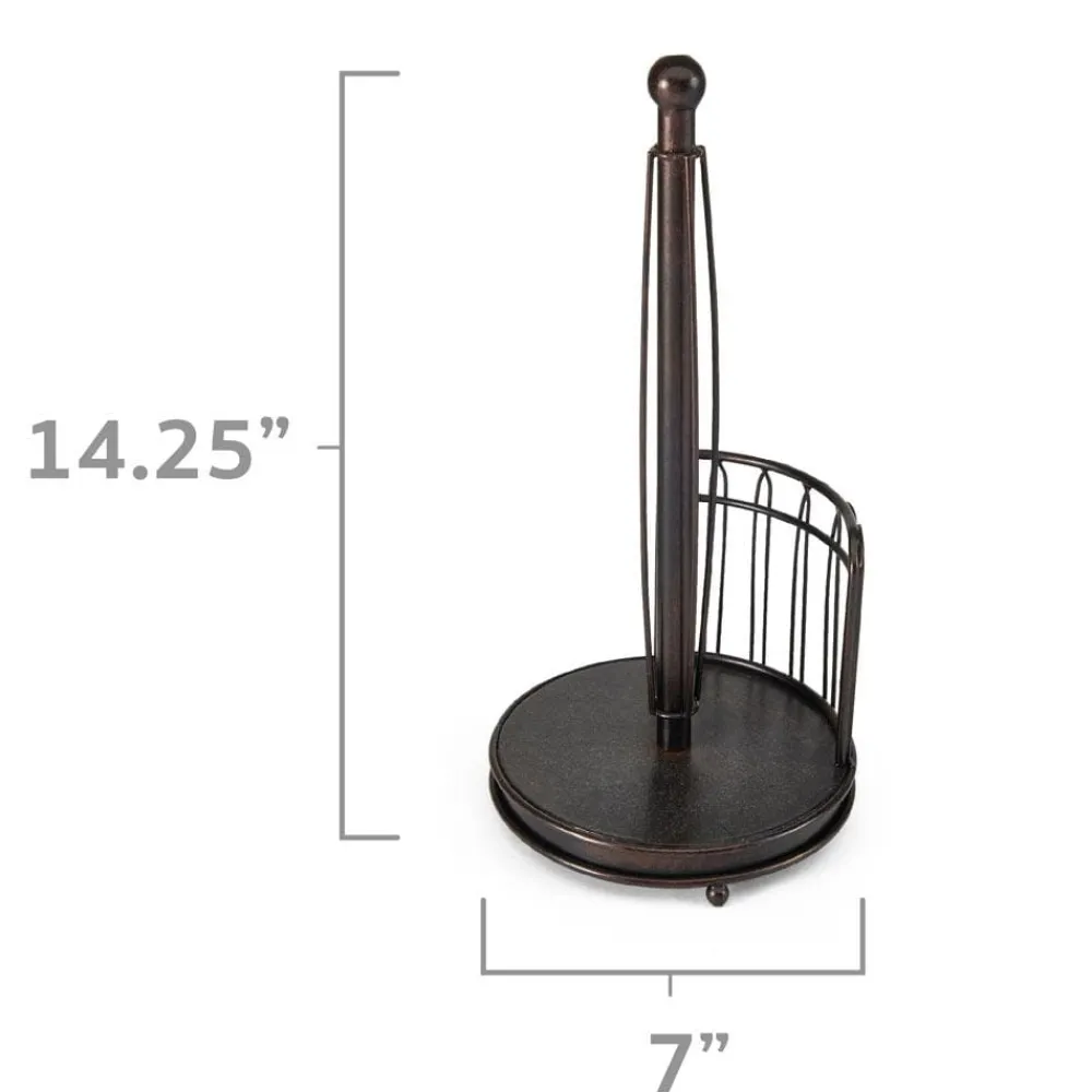 Gourmet Basics® Countryside Paper Towel Holder- Fruit And Storage Baskets