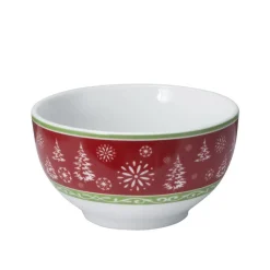 Pfaltzgraff® Dancing Snowflakes Set of 4 Soup Cereal Bowls- Soup Cereal Bowls