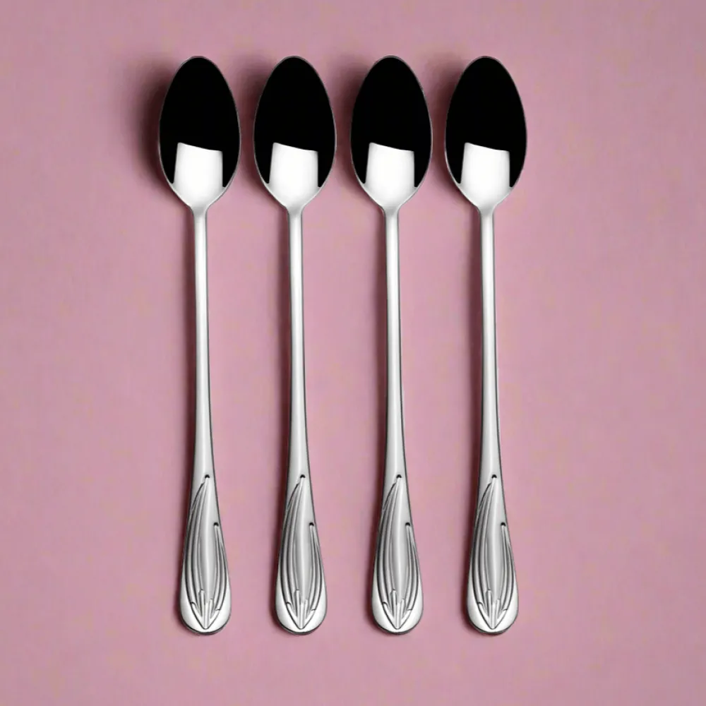 Darbie Angell Wings Set of 4 Long Handle Spoons- Openstock