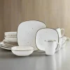 Pfaltzgraff® Decker White 16 Piece Dinnerware Set, Service for 4- Dinnerware Service For 4
