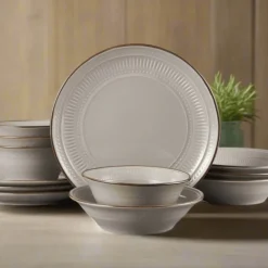 Pfaltzgraff® Easton 12 Piece Dinnerware Set, Service for 4- Dinnerware Service For 4